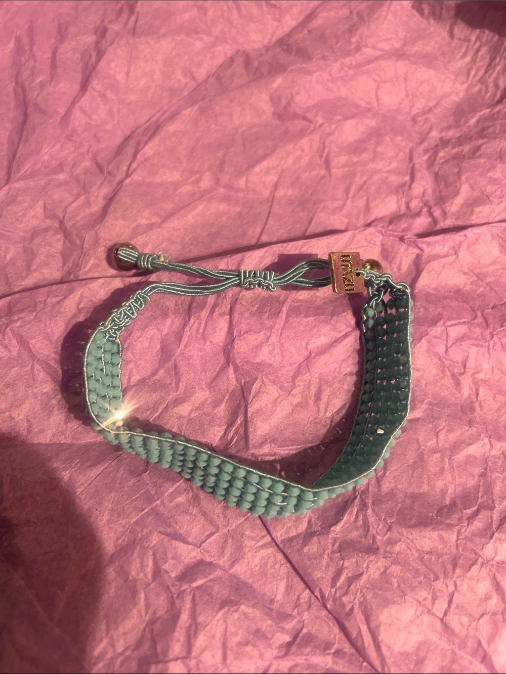 Rodrigo otazu woven beaded bracelet. Brand new.
